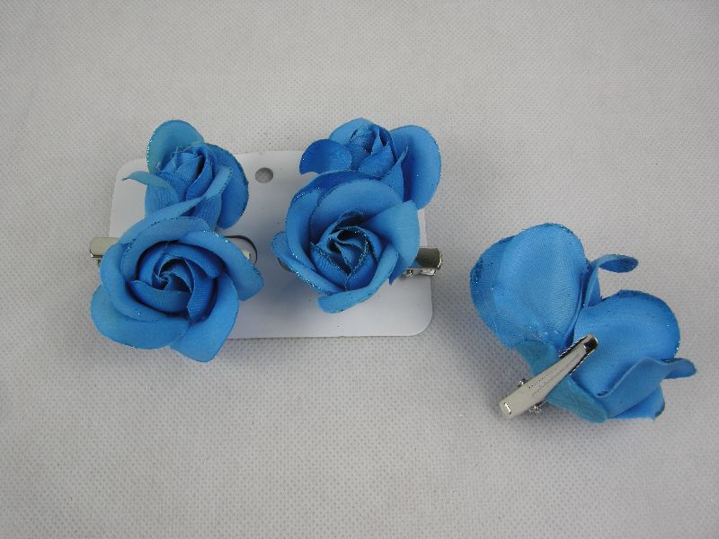 (image for) 2 rozen op duckklem blauw